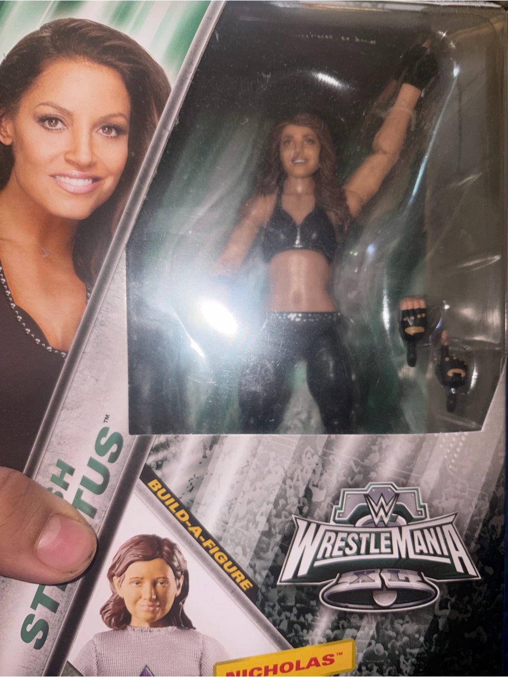WWE Action figure of Trish stratus elite (Wrestlemania Edtion)